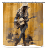 Psychedelic Strokes Shower Curtain - Beyond T-shirts